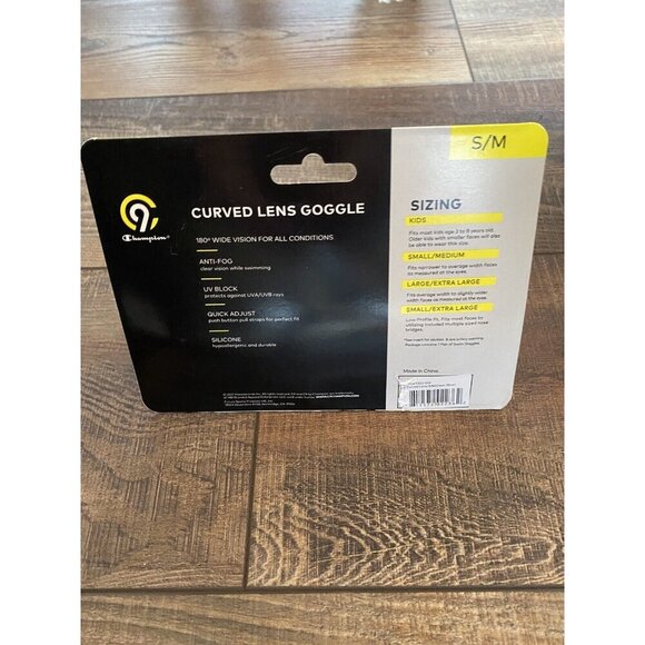 New C9 Champion Kids Soft Frame Goggle  S/M Blue Curved Lens - Picture 2 of 2